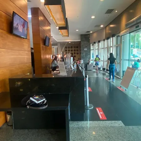 Barra Da Tijuca - 508 - De Frente Para Maravilhosa Piscina - Estacionamento Gratuito - Academia Comphania Atletica - Balsa Para Praia Gratis - Microondas - Geladeira Grande - Recepcao 24Horas - Wi-Fi - Com Pia Rio de Janeiro Exterior photo
