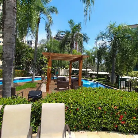 Barra Da Tijuca - 508 - De Frente Para Maravilhosa Piscina - Estacionamento Gratuito - Academia Comphania Atletica - Balsa Para Praia Gratis - Microondas - Geladeira Grande - Recepcao 24Horas - Wi-Fi - Com Pia Rio de Janeiro Exterior photo