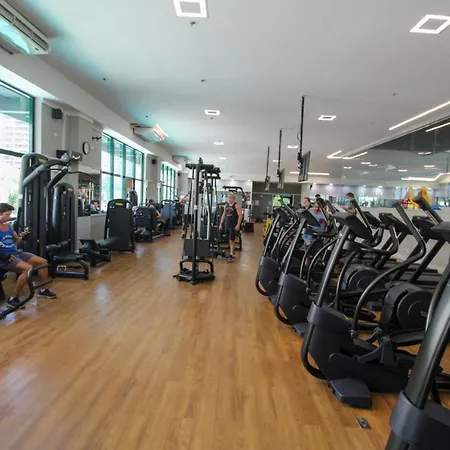 Barra Da Tijuca - 508 - De Frente Para Maravilhosa Piscina - Estacionamento Gratuito - Academia Comphania Atletica - Balsa Para Praia Gratis - Microondas - Geladeira Grande - Recepcao 24Horas - Wi-Fi - Com Pia Rio de Janeiro Exterior photo