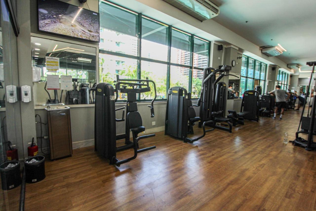 Apartment Barra Da Tijuca - 508 - De Frente Maravilhosa Piscina - Estacionamento Gratuito - Academia Comphania Atletica - Balsa Gratis - Microondas - Geladeira Grande - Recepcao 24horas - Wi-fi - Com Pia